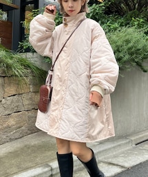 CIAOPANIC（チャオパニック）の「キルティングスタンドカラーオーバー