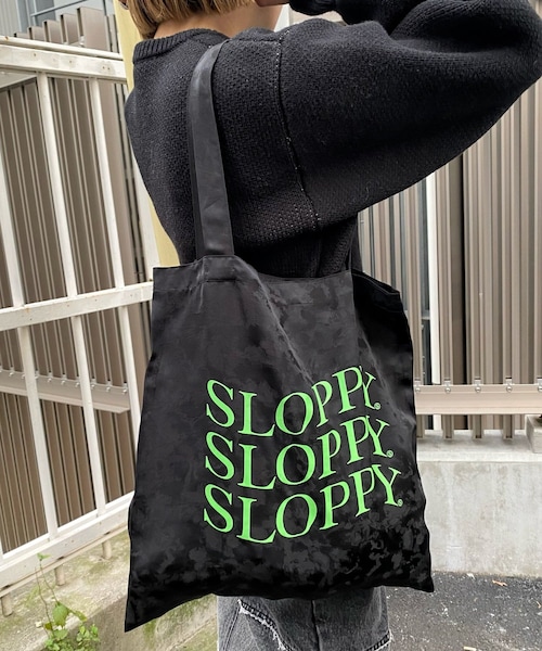 fIoowすーとビリーのトートバック BAYFLOW トートバッグ 刺繍パフロゴトートL レディース