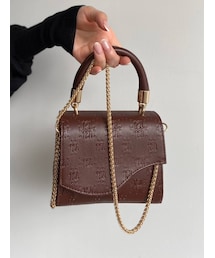 RESEXXY | モノグラムエンボスバッグ(ハンドバッグ)