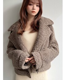 RESEXXY | ボアライダースブルゾン(ブルゾン)