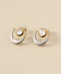 Moon moon earrings：ピアス(両耳)