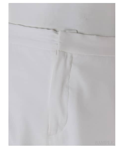 SNIDEL（スナイデル）の「オーガンジーショートパンツ（ショートパンツ・レディース・IVR/MNT/GRY・0/1）」の7枚目の写真