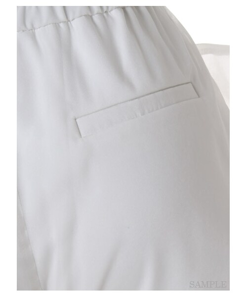 SNIDEL（スナイデル）の「オーガンジーショートパンツ（ショートパンツ・レディース・IVR/MNT/GRY・0/1）」の10枚目の写真