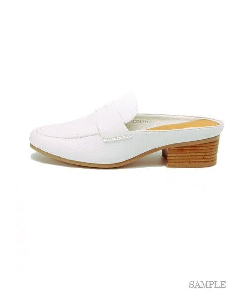 SNIDEL（スナイデル）の「ローファーサボ（サンダル）」 - WEAR