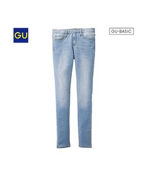 GU | (GU)デニムルックスキニーパンツ(パンツ)
