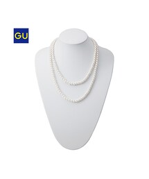 GU | （GU）ＷＯＭＥＮロングパールネックレスＡ(アクセサリー)