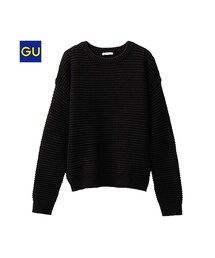 GU | （GU）ドルマンセーター（長袖）(トップス)