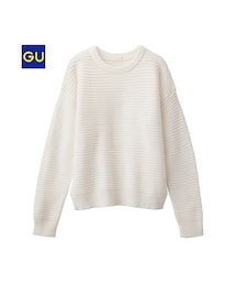 GU | （GU）ドルマンセーター（長袖）(トップス)