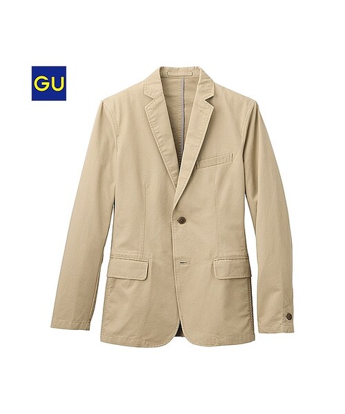 Gu ジーユー の Gu コットンテーラードジャケット ジャケット アウター Wear