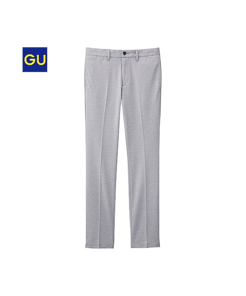 GU(ジーユー)の「(GU)カットソースリムフィットトラウザーA(MEN ⁄ チノ・イージーパンツ・デザインパンツ・メンズ・BLACK/NAVY/GRAY・M/XL/S/L)」の2枚目の写真