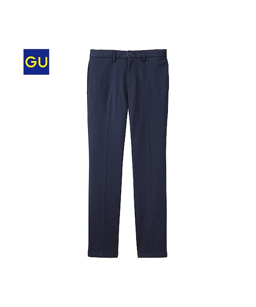 GU(ジーユー)の「(GU)カットソースリムフィットトラウザーA(MEN ⁄ チノ・イージーパンツ・デザインパンツ・メンズ・BLACK/NAVY/GRAY・M/XL/S/L)」の3枚目の写真