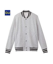 GU | （GU）スウェットスタジアムジャケット（長袖）(ジャケット/アウター)