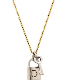 Marc by Marc Jacobs | Marc by Marc Jacobs Locked In Orbit Lock & Key Pendant Necklace(ネックレス)