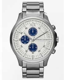ARMANI EXCHANGE | Armani Exchange Chronograph Stainless Steel Strap Watch AX2136 - Silver(アナログ腕時計)