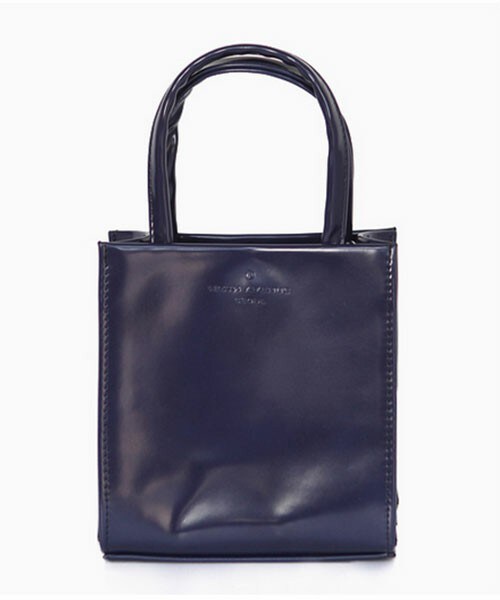 DHOLIC（ディーホリック）の「5colorストラップ付きトートバッグ（ハンドバッグ・レディース・ワイン/ダークブルー/シルバー/グレー/ブラック・one）」の4枚目の写真