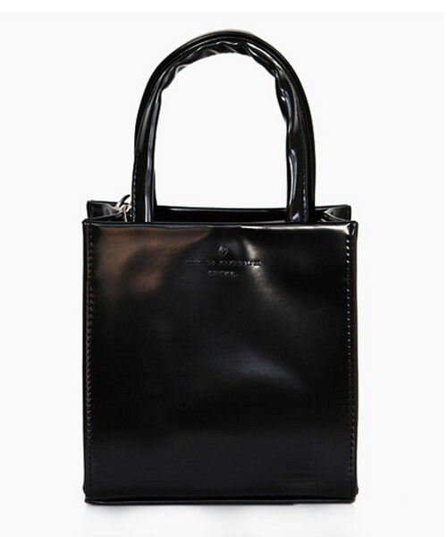 DHOLIC（ディーホリック）の「5colorストラップ付きトートバッグ（ハンドバッグ・レディース・ワイン/ダークブルー/シルバー/グレー/ブラック・one）」の2枚目の写真