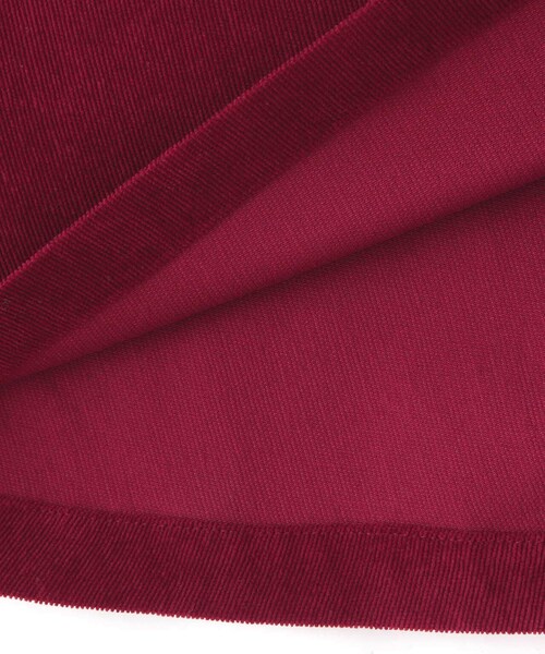 AVIREX（アヴィレックス）の「CORDUROY NARROW RIBS SKIRT/ コーデュロイ ナローリブスカート（スカート・ベージュ/チャコール/バーガンディ・F）」の18枚目の写真