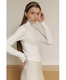 AMONG（アマング）の「[22FW] A MULTI RIBBED POLA T_IVORY（その他）」