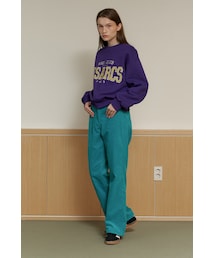 AMONG（アマング）の「[22FW] A LESARCS SWEATSHIRT_PURPLE（その他）」