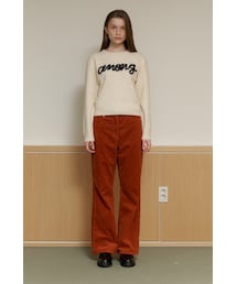 AMONG（アマング）の「[22FW] A CORDUROY SEMI BOOTS CUT PANTS_BROWN（その他）」