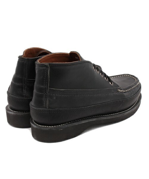 RUSSELL MOCCASIN(ラッセルモカシン)の「RUSSELL MOCCASIN 別注 5-Eyelet Sporting CraysChukka(ブーツ・メンズ・ブラック・US-8h/US-7h/US-8)」の4枚目の写真