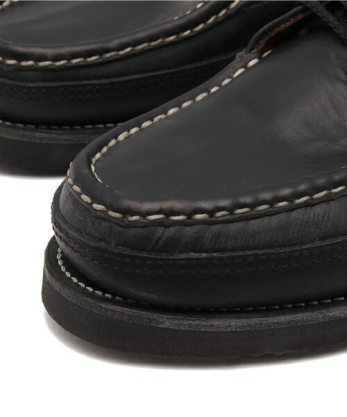 RUSSELL MOCCASIN(ラッセルモカシン)の「RUSSELL MOCCASIN 別注 5-Eyelet Sporting CraysChukka(ブーツ・メンズ・ブラック・US-8h/US-7h/US-8)」の5枚目の写真