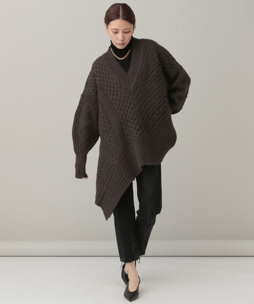 Curensology（カレンソロジー）の「アランイレギュラーニットプル