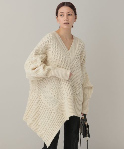 Curensology（カレンソロジー）の「アランイレギュラーニットプル