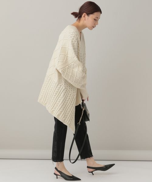 Curensology（カレンソロジー）の「アランイレギュラーニットプル