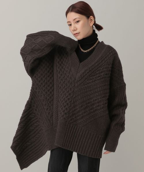 Curensology（カレンソロジー）の「アランイレギュラーニットプル