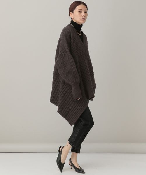 Curensology（カレンソロジー）の「アランイレギュラーニットプル