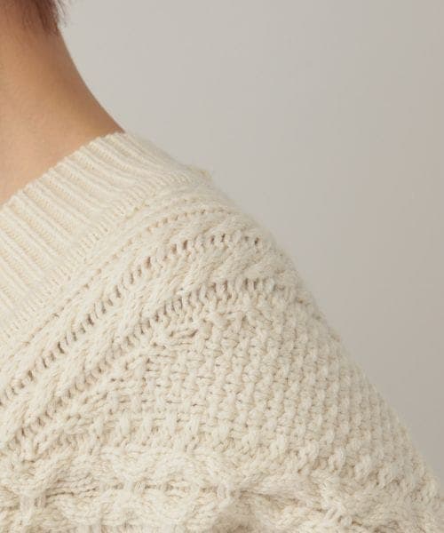 Curensology（カレンソロジー）の「アランイレギュラーニットプル