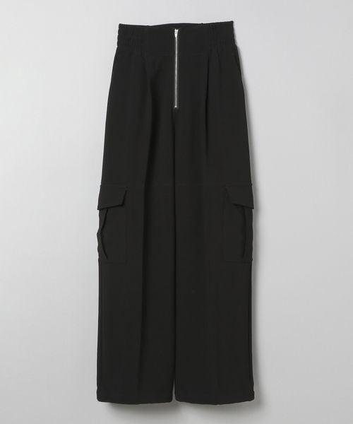 JEANASIS フロントZIPハイウエストフラップポケットパンツ JEANASIS（ジーナシス）の「フロントZIPハイウエストフラップ