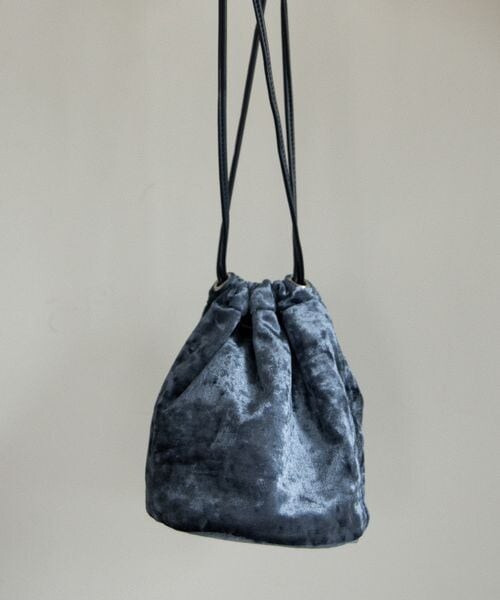 LEPSIM（レプシィム）の「アソート巾着バッグ（バッグ・レディース・ゼブラ01/アイボリー08/ブルー85・ONE SIZE）」の3枚目の写真