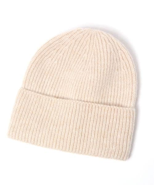 LEPSIM（レプシィム）の「モヘヤ風ニットワッチ（帽子・レディース・アイボリー08/ブラック09/イエロー62・ONE SIZE）」の4枚目の写真
