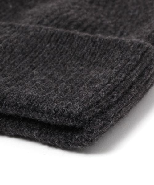 LEPSIM（レプシィム）の「モヘヤ風ニットワッチ（帽子・レディース・アイボリー08/ブラック09/イエロー62・ONE SIZE）」の9枚目の写真