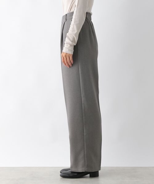 LEPSIM（レプシィム）の「ハイウエストロングタックパンツ（パンツ・レディース・ブラック09/グレー12/ブラウン58・M/L）」の11枚目の写真