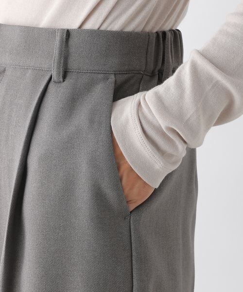 LEPSIM（レプシィム）の「ハイウエストロングタックパンツ（パンツ・レディース・ブラック09/グレー12/ブラウン58・M/L）」の14枚目の写真