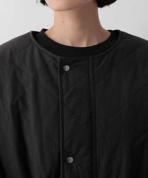 LOWRYS FARM（ローリーズファーム）の「エリツキキルティングコート（ジャケット/アウター・レディース・ブラック09/ベージュ52/カーキ78・F）」の20枚目の写真