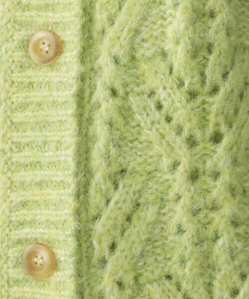 LOWRYS FARM(ローリーズファーム)の「ラメスカシニットカーディガン(トップス・レディース・アイボリー08/ベージュ52/グリーン72・フリーサイズ)」の21枚目の写真