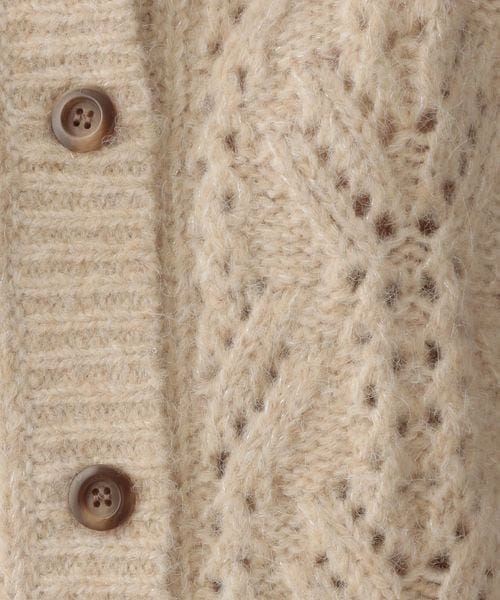 LOWRYS FARM(ローリーズファーム)の「ラメスカシニットカーディガン(トップス・レディース・アイボリー08/ベージュ52/グリーン72・フリーサイズ)」の19枚目の写真
