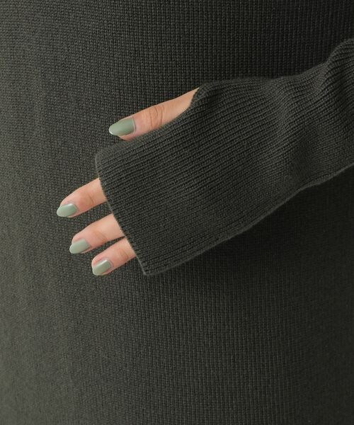 A part by（アパートバイ）の「アゼＩラインワンピース/WEB先行予約（ワンピース/ドレス・レディース・ナチュラル 08/ブラック 09/ダークグリーン 79・フリーサイズ）」の22枚目の写真