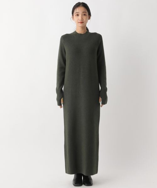 A part by（アパートバイ）の「アゼＩラインワンピース/WEB先行予約（ワンピース/ドレス・レディース・ナチュラル 08/ブラック 09/ダークグリーン 79・フリーサイズ）」の17枚目の写真