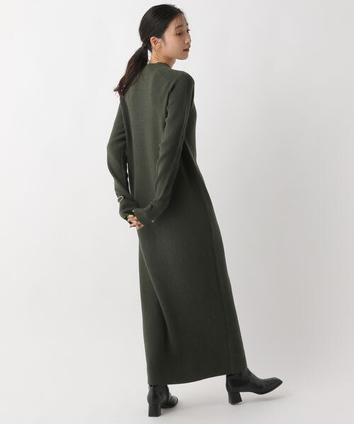 A part by（アパートバイ）の「アゼＩラインワンピース/WEB先行予約（ワンピース/ドレス・レディース・ナチュラル 08/ブラック 09/ダークグリーン 79・フリーサイズ）」の16枚目の写真