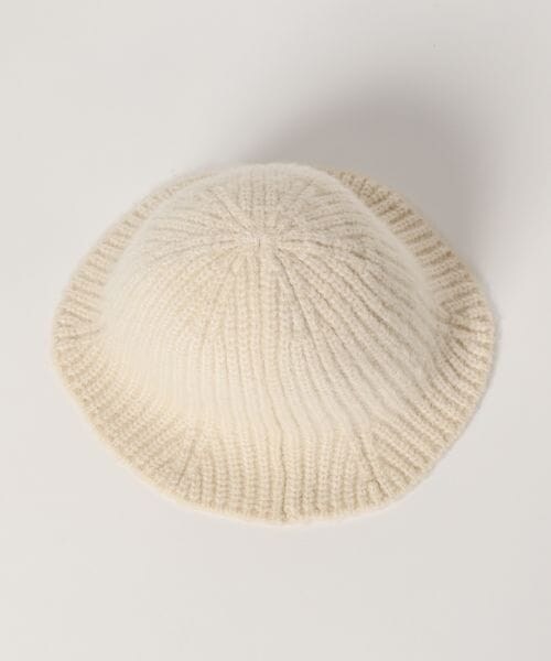 LOWRYS FARM（ローリーズファーム）の「ニットバケットＨＡＴ（帽子・レディース・アイボリー08/ブラック09・フリー）」の10枚目の写真