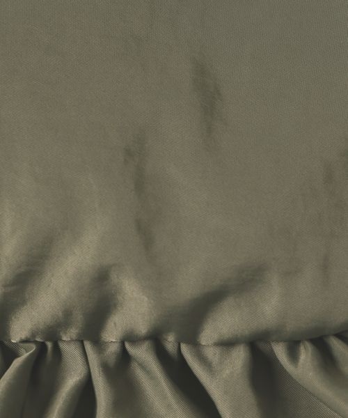 LOWRYS FARM（ローリーズファーム）の「フリルトートバッグ（バッグ・レディース・ブラック09/ベージュ52/カーキ78・フリー）」の14枚目の写真