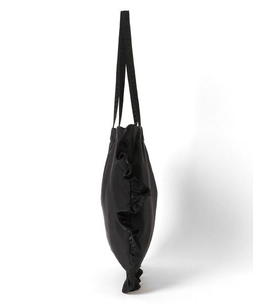 LOWRYS FARM（ローリーズファーム）の「フリルトートバッグ（バッグ・レディース・ブラック09/ベージュ52/カーキ78・フリー）」の8枚目の写真