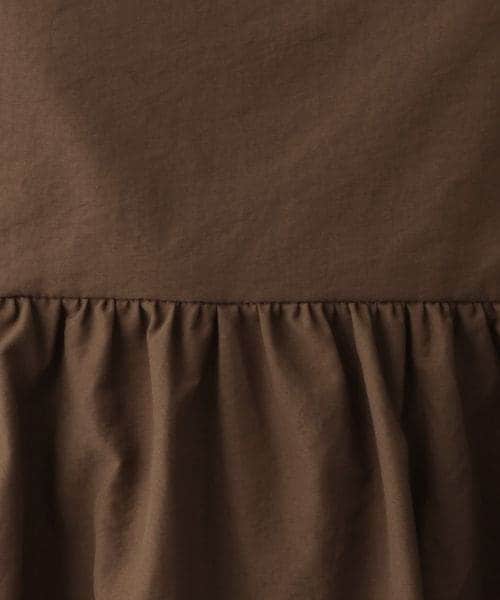 LOWRYS FARM（ローリーズファーム）の「スクエアギャザーキャミワンピース（ワンピース/ドレス・レディース・ブラック09/ブラック柄10/ブラウン58・F）」の19枚目の写真