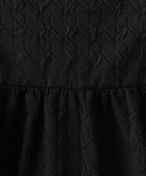LOWRYS FARM（ローリーズファーム）の「スクエアギャザーキャミワンピース（ワンピース/ドレス・レディース・ブラック09/ブラック柄10/ブラウン58・F）」の18枚目の写真