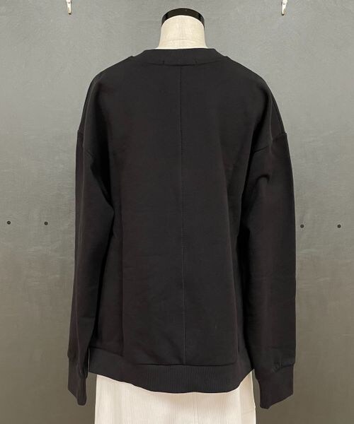 PAGEBOY（ページボーイ）の「ドロスト裏毛プルオーバー（トップス・レディース・オフホワイト05/ブラック09/ブラウン58・F）」の15枚目の写真